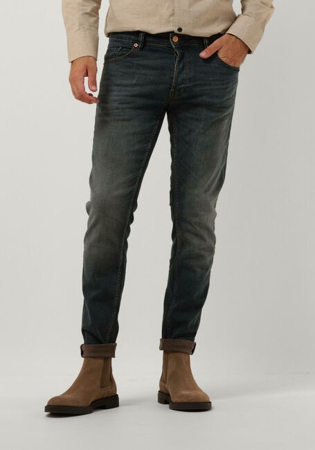 Blaue CAST IRON Slim fit jeans SHIFTBACK REGULAR TAPERED VINTAGE TINTED WASH - large
