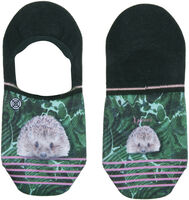 Grüne XPOOOS Socken HEDGEHOG INVISIBLE - medium