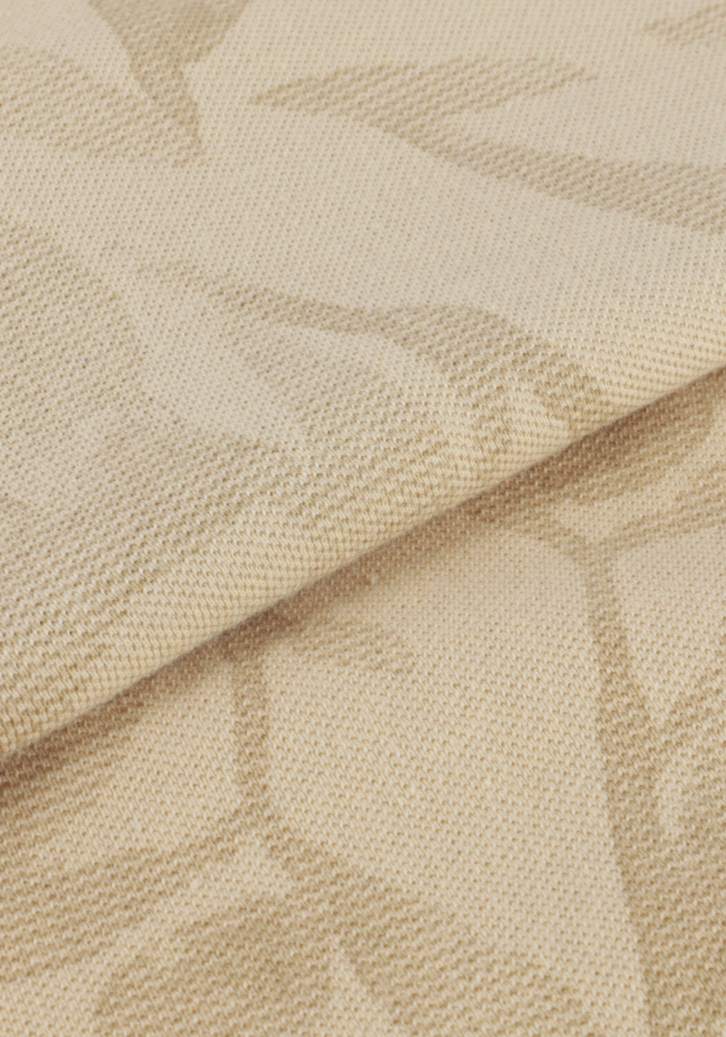 Beige PME LEGEND Polo-Shirt TWO TONE PIQUE PRINTED - large