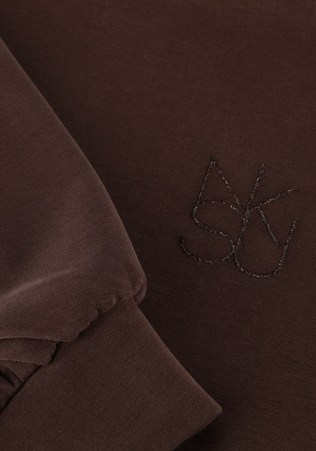 Braune NUKUS Sweatshirt GABI PULLOVER - large