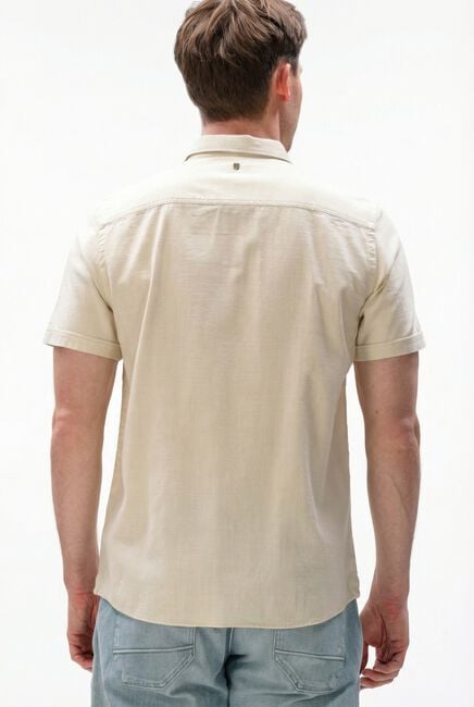 Beige PME LEGEND Casual-Oberhemd WRENCHMEN S/S COTTON SLUB CARGO - large