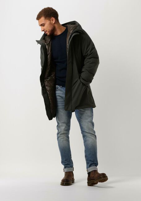Blaue BUTCHER OF BLUE Pullover STRUCTURE CREW - large