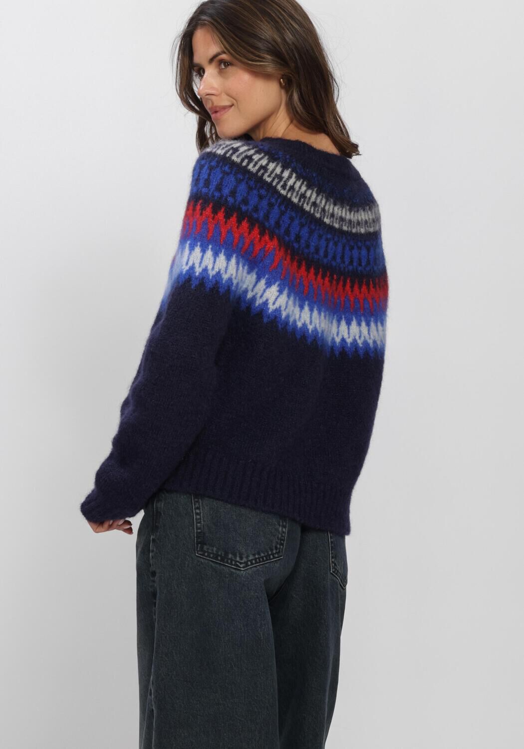 Dunkelblau BY-BAR Pullover JACKIE PULLOVER - large