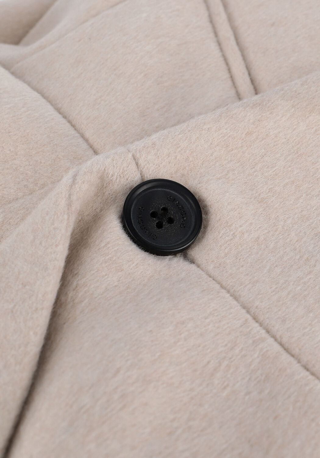 Beige GIACOMO THE JACKET M&auml;ntel 18 WOOL BLEND - large