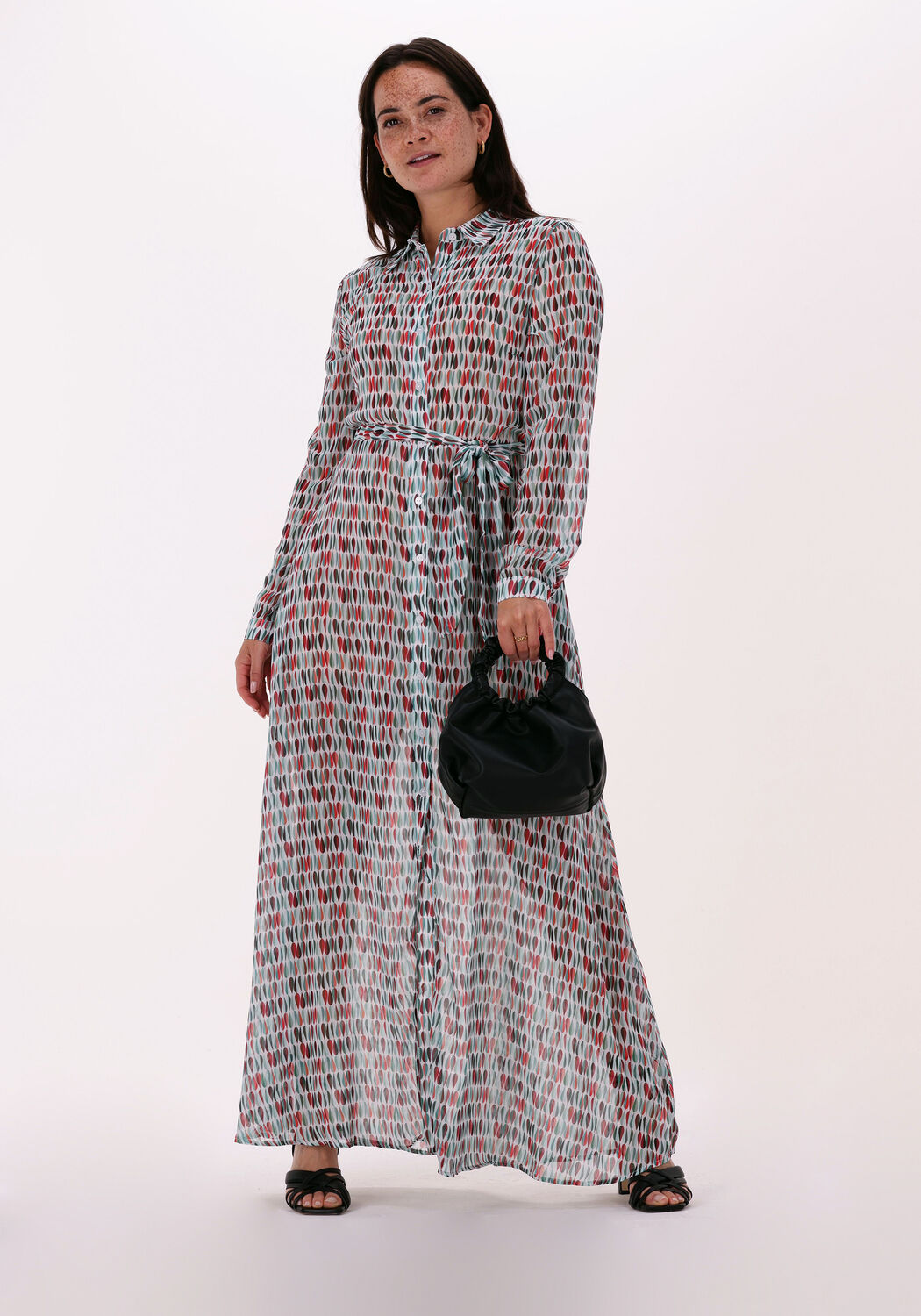 Mehrfarbige Bunte EST SEVEN Maxikleid EST MAXI DRESS Omoda