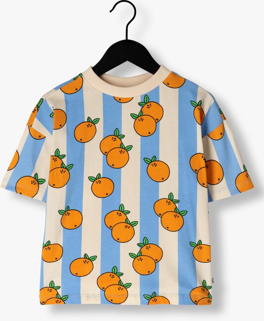 Mehrfarbige/Bunte CARLIJNQ T-shirt ORANGE - T-SHIRT OVERSIZED - large