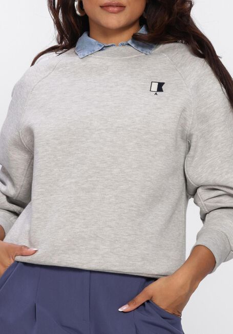 Graue ANOTHER LABEL Sweatshirt ALNIYA SAILOR SWEAT L/S - large