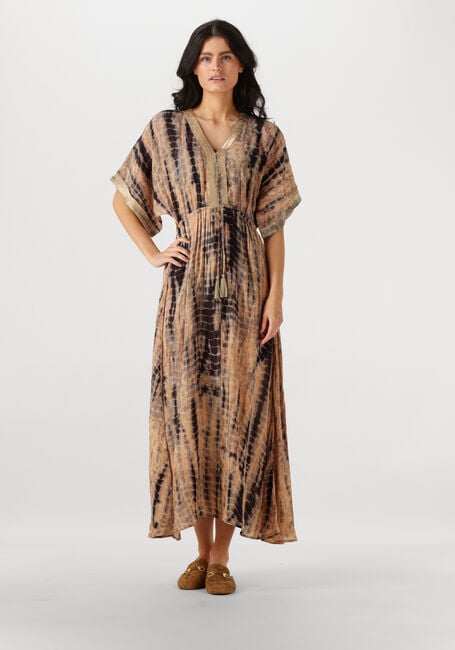 Mehrfarbige/Bunte SUMMUM Maxikleid DRESS TIE DIE PRINT - large