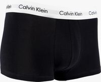 Schwarze CALVIN KLEIN UNDERWEAR Boxershort 3-PACK LOW RISE TRUNKS - medium