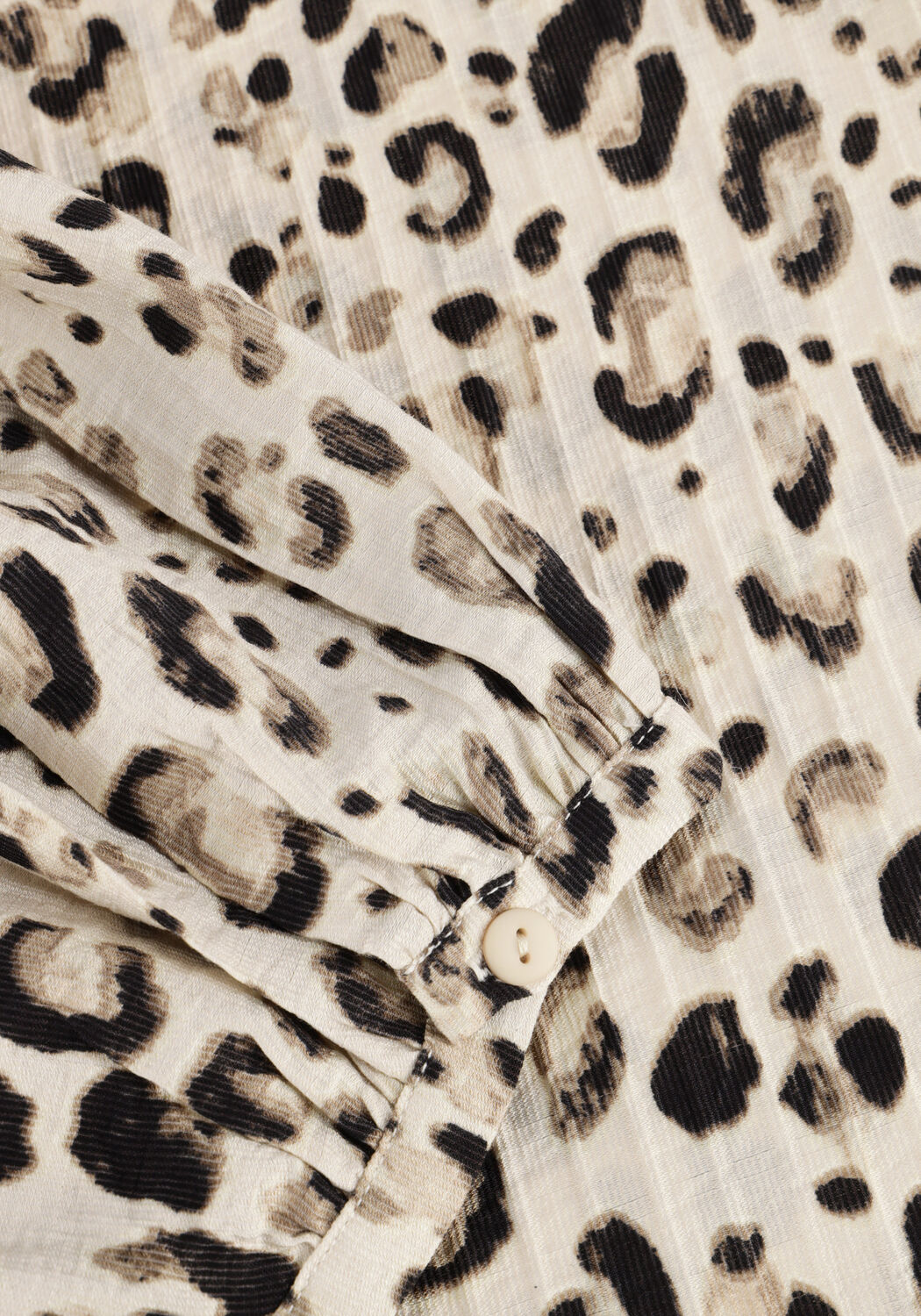 Beige MSCH COPENHAGEN Midikleid MSCHALYONA VLORA 3 4 DRESS AOP - large