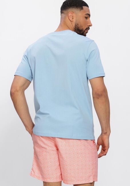 Blaue SHIWI Polos & T-Shirts LIAM REGULAR FIT PAINTED CORAL T-SHIRT - large