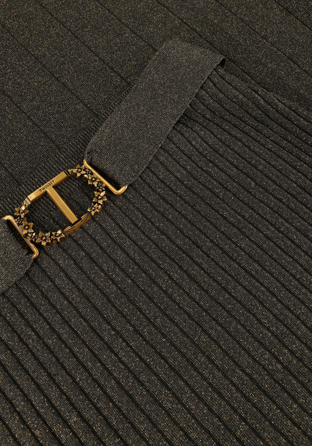 Taupe TWINSET MILANO Maxirock 242TT3462 - large