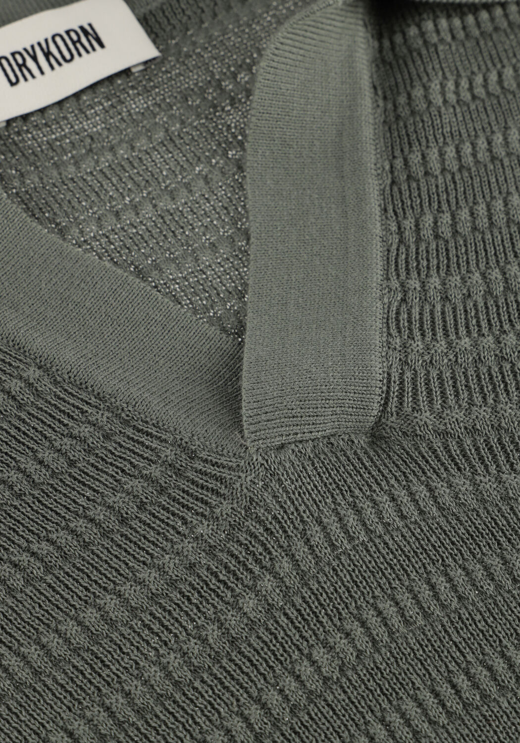 Khaki DRYKORN Polo-Shirt 420052 BRAIAN - large