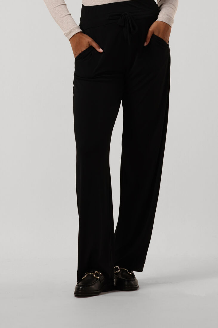 schwarze vanilia weite hose wide leg chino