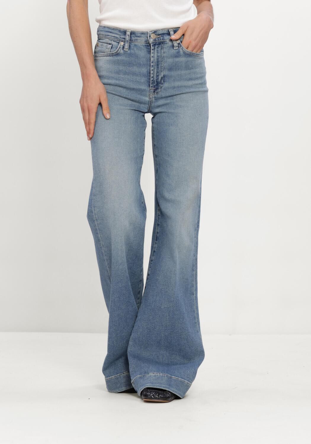 Hellblau 7 FOR ALL MANKIND Straight leg jeans MODERN DOJO AQUASHADE - large