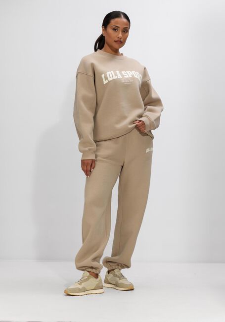 Beige THE LOLA CLUB Sweatshirt JAYLA SWEATER - large