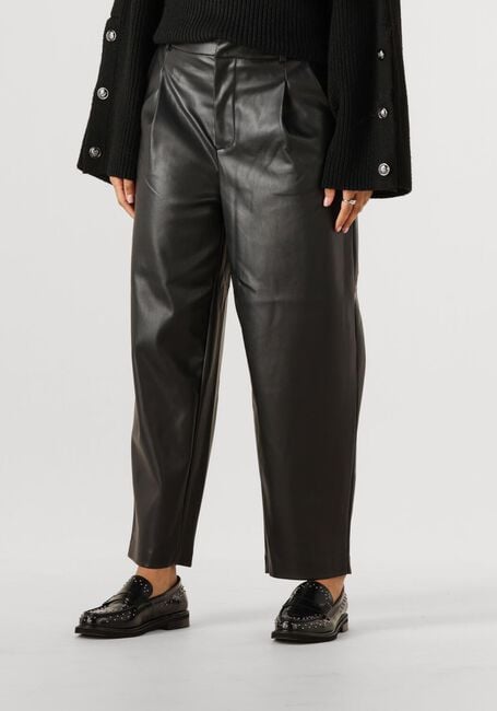 Schwarze WITHBLACK Hose WBLJORK VEGAN BARREL LEG PANT - large