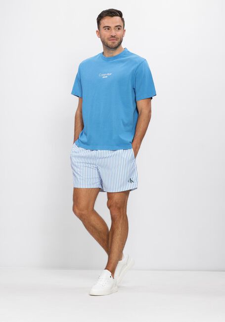 Hellblau CALVIN KLEIN UNDERWEAR Badehosen MEDIUM DRAWSTRING WAISTBAND - large