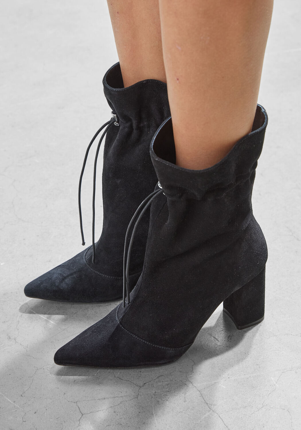 Schwarze LINA LOCCHI Stiefeletten L1140 SUE - large