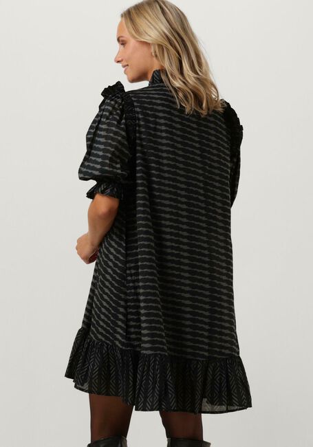 Schwarze NEO NOIR Minikleid HANI GRAPHIC DRESS - large