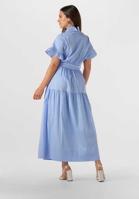 Hellblau NEO NOIR Maxikleid NELLIE STRIPE DRESS - large