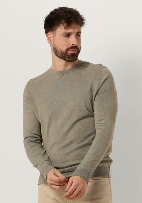 Grüne SELECTED HOMME Pullover SLHBERG CREW NECK NOOS - large