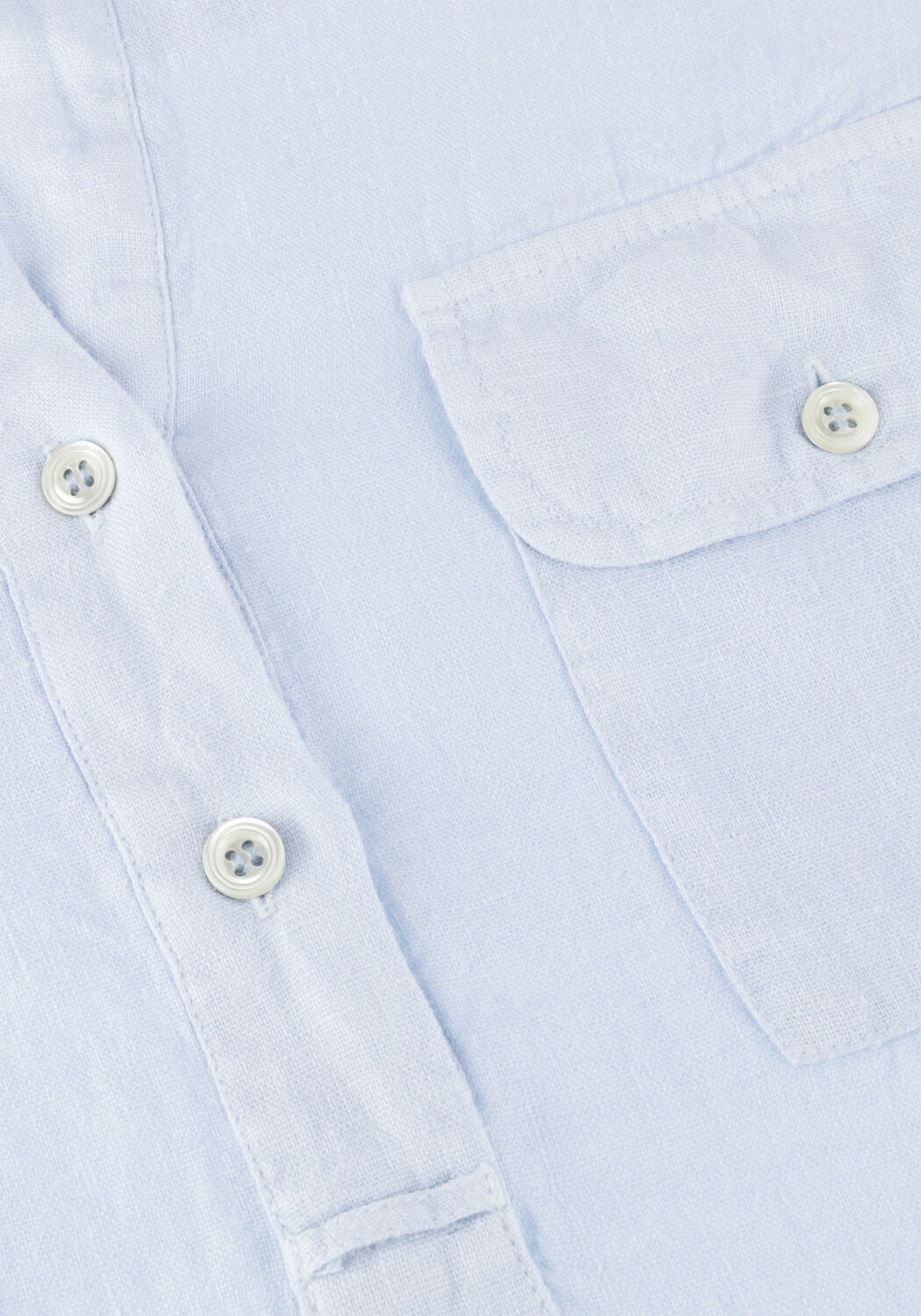 Hellblau MOS MOSH Blusen MMENNA LINEN POCKET BLOUSE - large