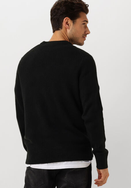 Schwarze SCOTCH & SODA Pullover SOFT KNIT REGULAR FIT SWEATER - large