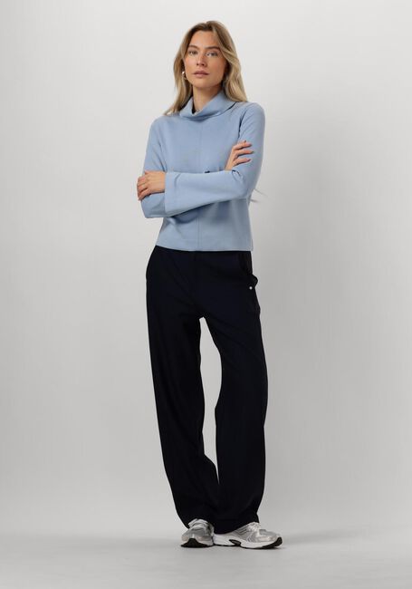 Blaue VANILIA Rollkragenpullover SOFT ROLNECK - large