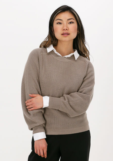 Taupe MSCH COPENHAGEN Pullover CALIE JILLI PULLOVER - large