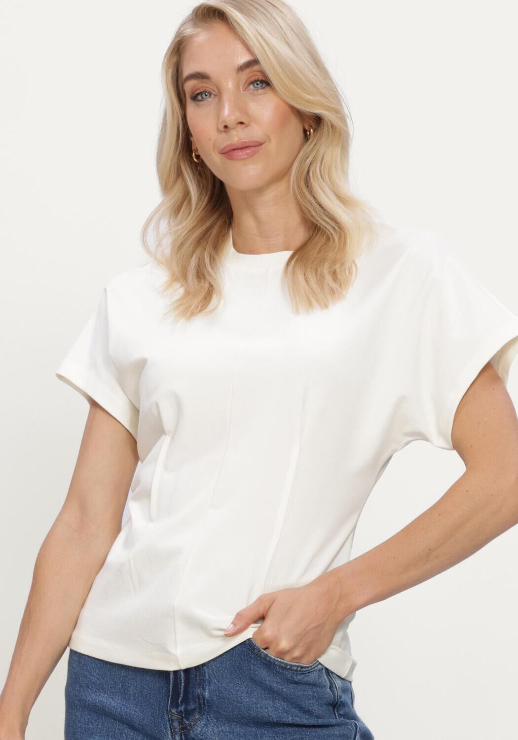 Nicht-gerade weiss SELECTED WOMEN Top SLWERA SS TOP - large