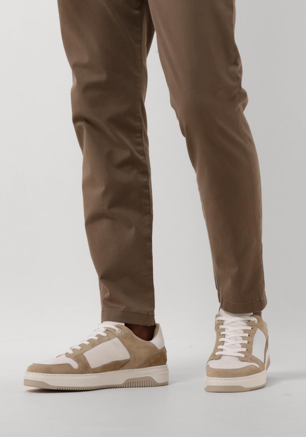 Wei&szlig;e NUBIKK Sneaker Low BASKET COURT HEREN - large