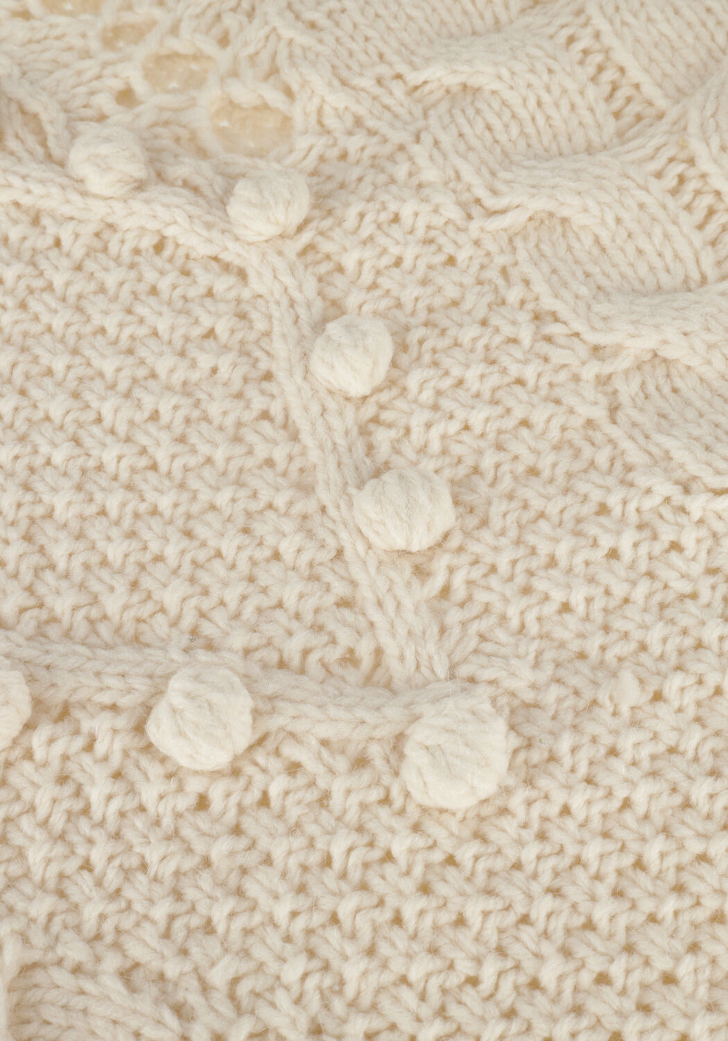 Beige OBJECT Rollkragenpullover ALISON KNIT L/S PULLOVER - large