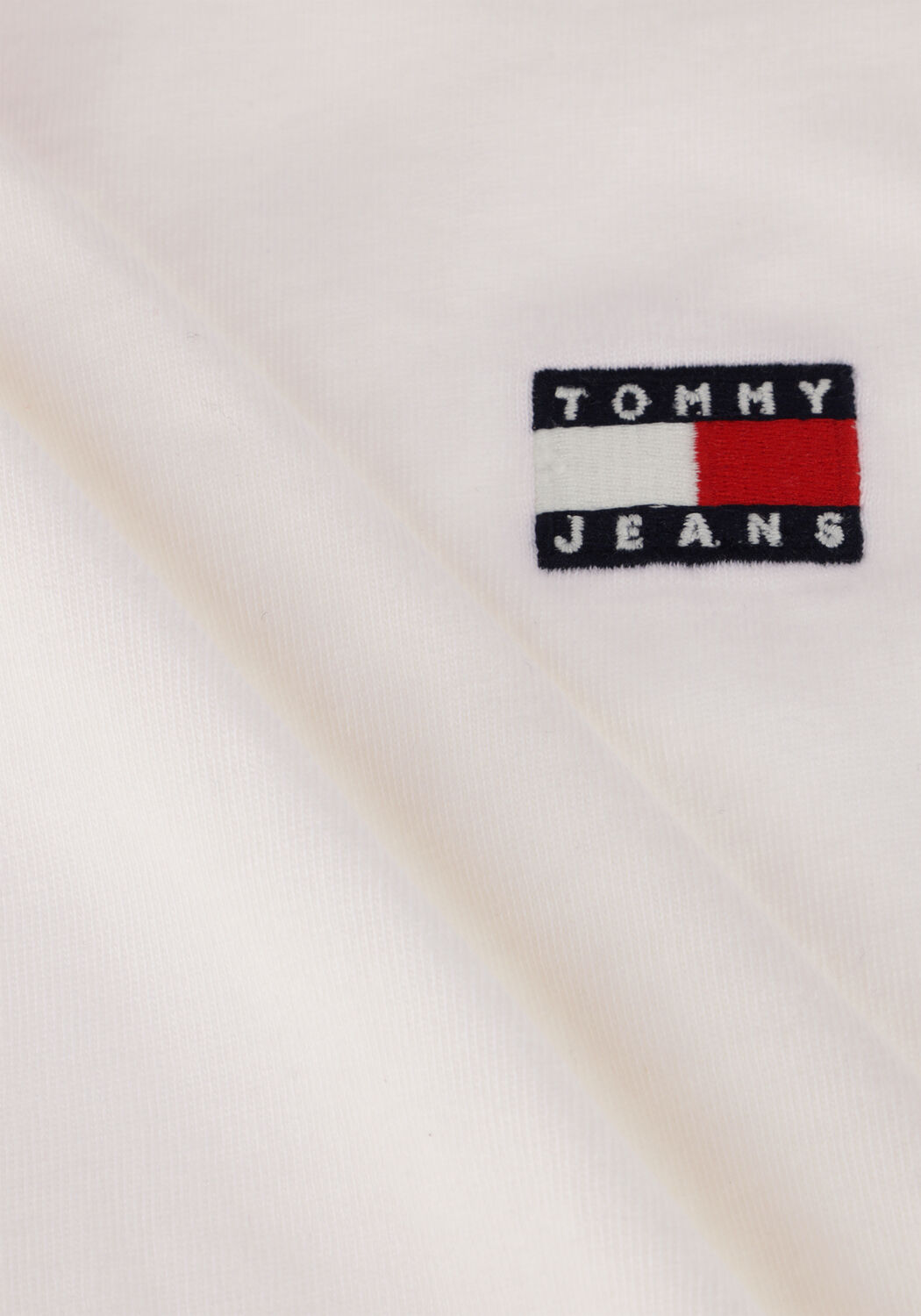 Wei&szlig;e TOMMY JEANS T-shirt TJM REG BADGE TEE EXT - large