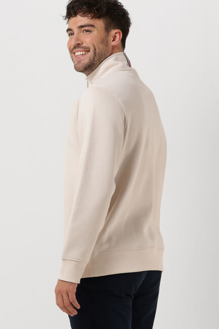 Nicht-gerade weiss TOMMY HILFIGER Pullover ESSENTIAL MONOGRAM HALF ZIP - large