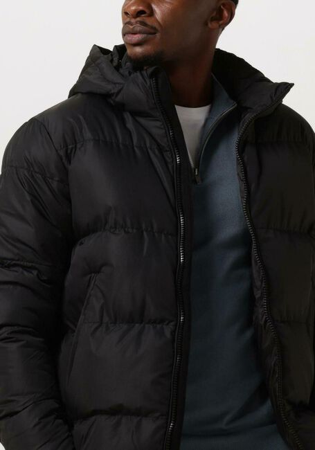 Schwarze PUREWHITE Wattierte Jack SHORT PADDED JACKET - large