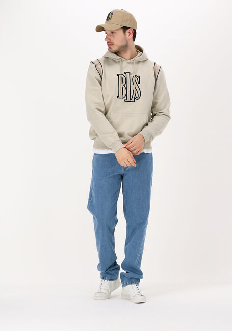 Hellblau BLS HAFNIA Straight leg jeans COMPASS JEANS - large