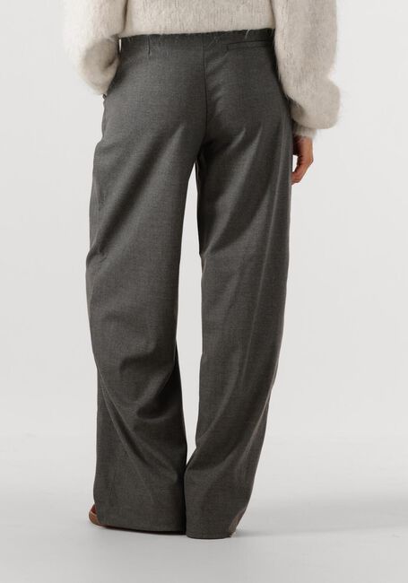 Graue GESTUZ Weite Hose GZPAULA MELANGE MW WIDE PANTS - large