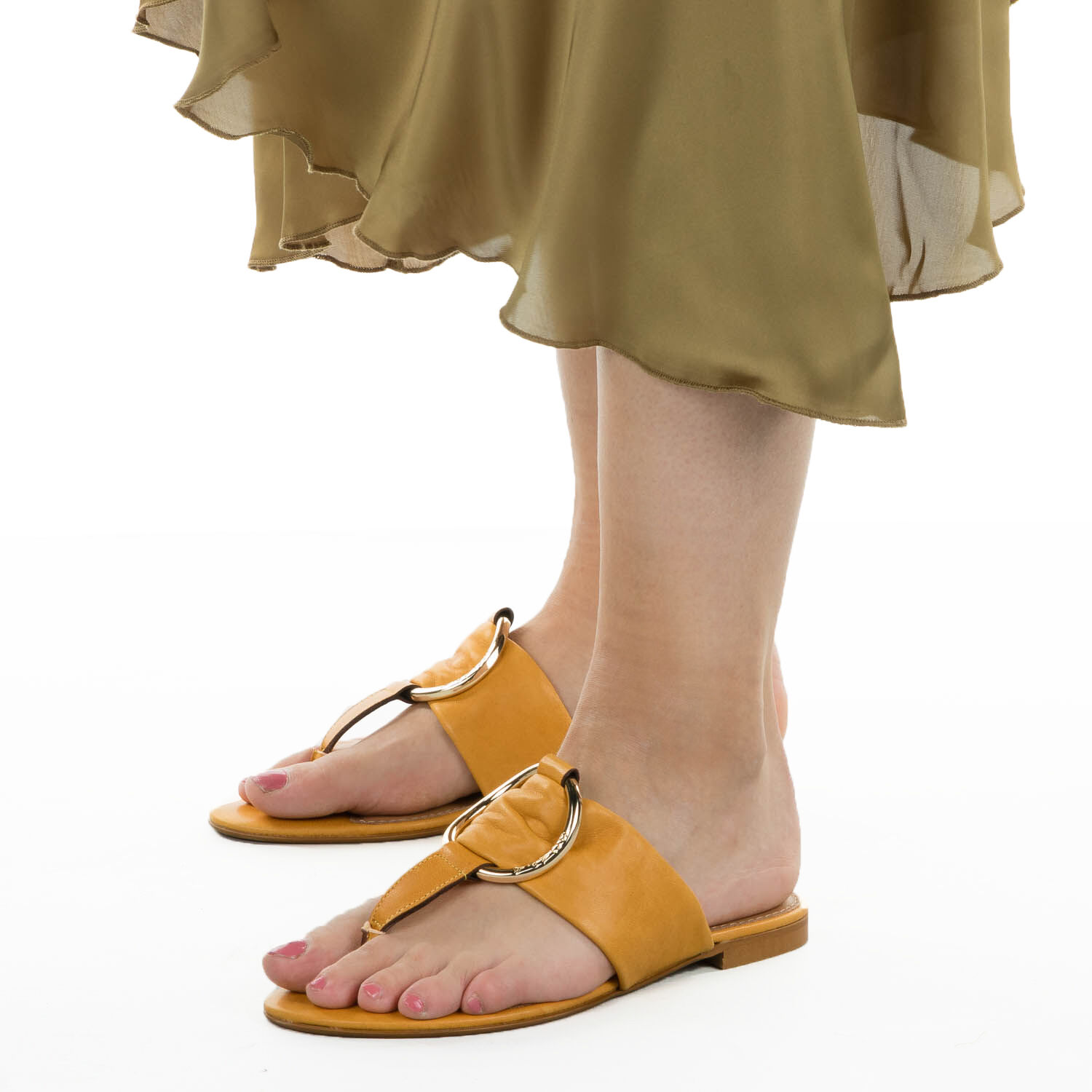 Gelbe SCAPA Pantolette 21/17158 - large