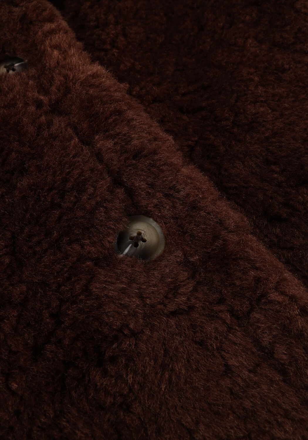 Braune NOTRE-V Fake-Fur-Jack NV-GERTRUDE - large