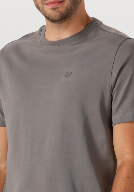 Graue CAST IRON T-shirt REGULAR FIT INTERLOCK - large