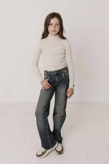 Creme FRANKIE & LIBERTY Top TANITH TURTLE NECK - large