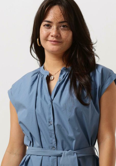 Hellblau KNIT-TED Midikleid KARO - large
