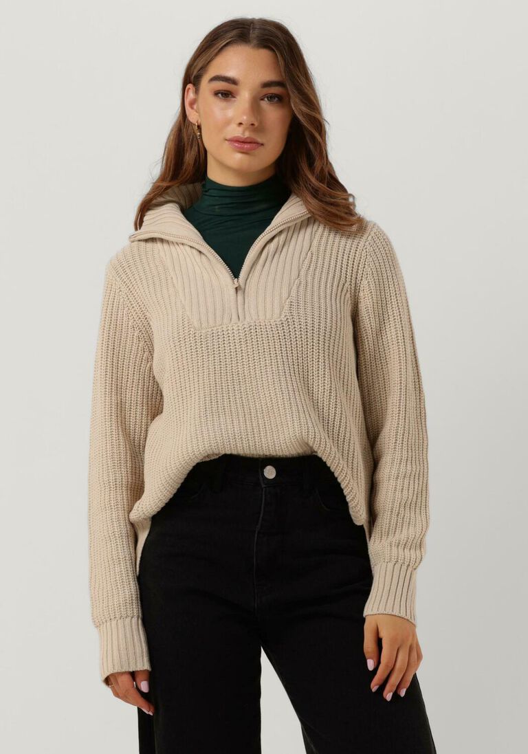 sand cc heart pullover avery zip knit sweater