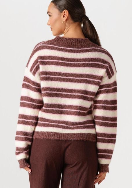 Braune YDENCE Pullover KNITTED SWEATER ARIA - large
