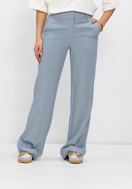 Blaue SELECTED WOMEN Weite Hose SLFRITA MW WIDE PANT MEL - large