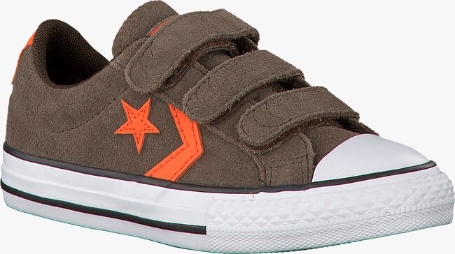 Braune CONVERSE Sneaker low STAR PLAYER 3V OX KIDS - large