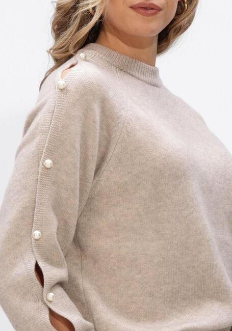 Beige CO'COUTURE Pullover & Cardigans ROWAN PEARL SLEEVE KNIT - large
