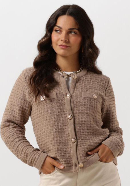 Taupe NOTRE-V Strickjacke NV-ENID - large