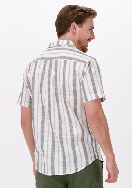 Olive ANERKJENDT Casual-Oberhemd AKLEO STRIPE SS SHIRT - large